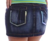 Cod. 006 Mini saia jeans